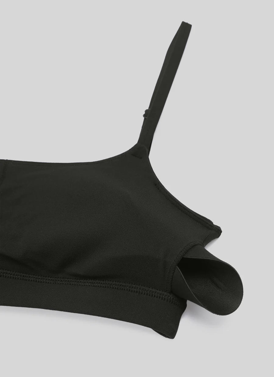 CRZ YOGA Butterluxe Adjustable Spaghetti Strap Bra