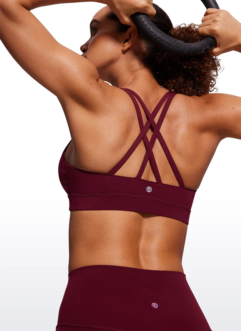 CRZ YOGA Nakedfeel Cross Back Bra