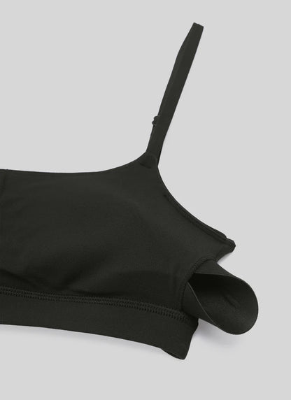 CRZ YOGA Butterluxe Adjustable Spaghetti Strap Bra