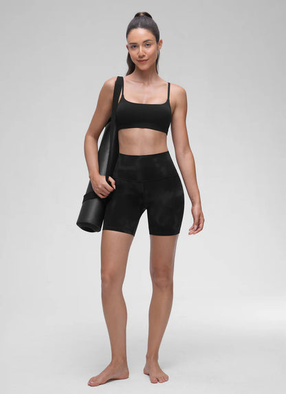 CRZ YOGA Butterluxe Adjustable Spaghetti Strap Bra