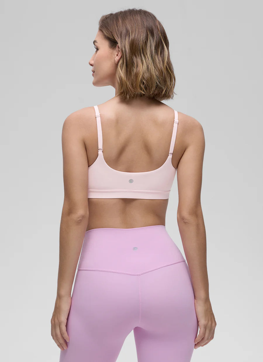 CRZ YOGA Butterluxe Adjustable Spaghetti Strap Bra