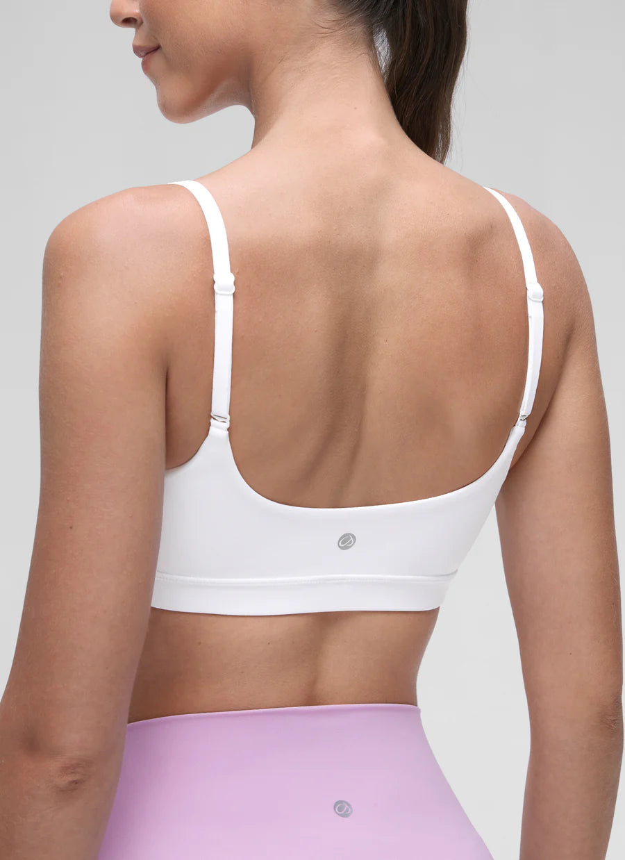 CRZ YOGA Butterluxe Adjustable Spaghetti Strap Bra