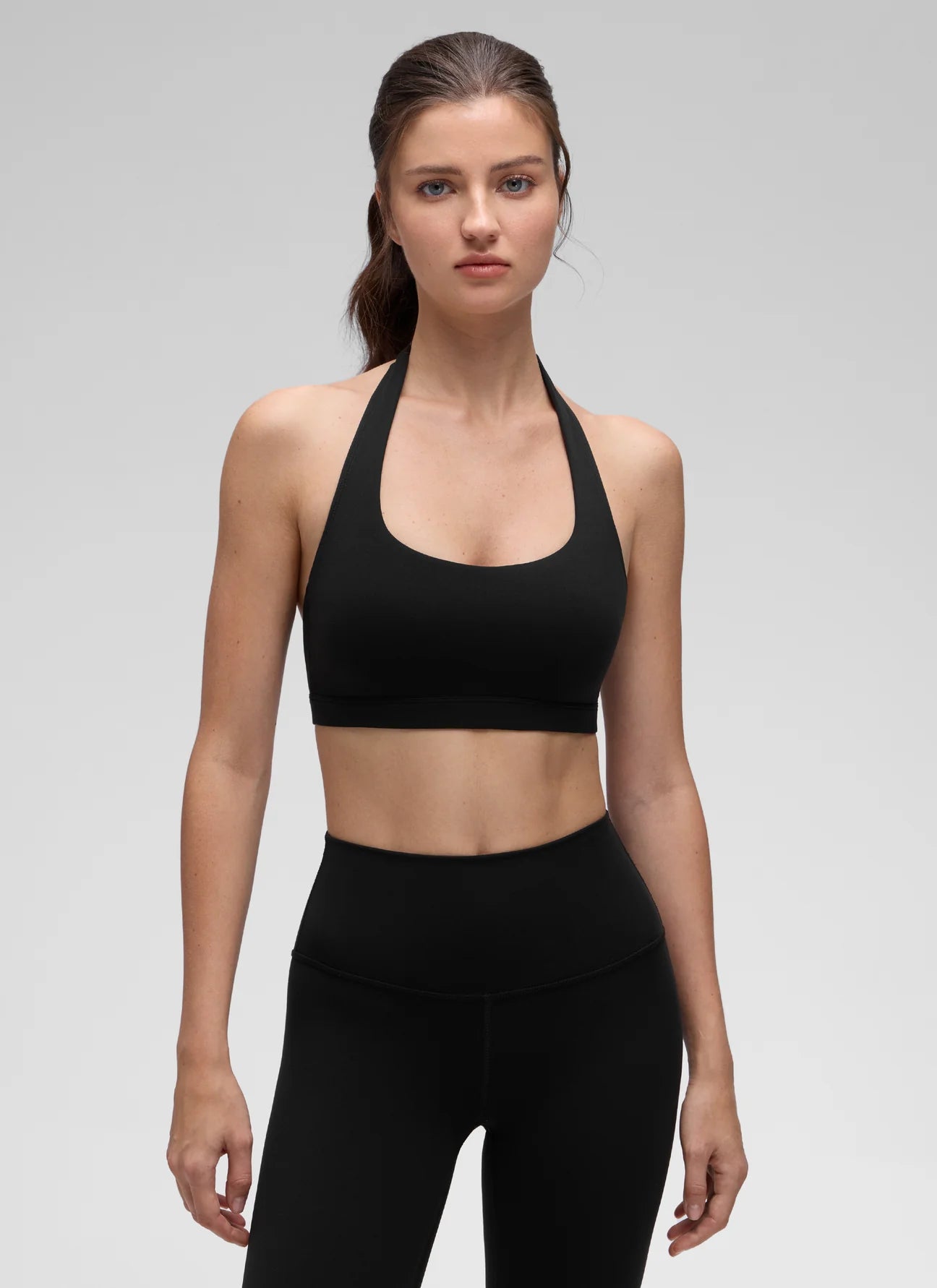 CRZ YOGA Butterluxe Scoop Neck Open Back Sports Bra