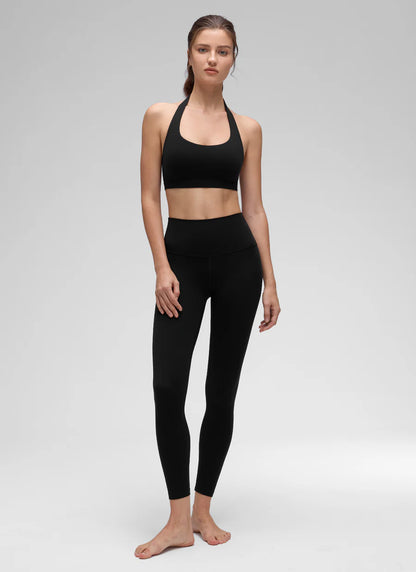 CRZ YOGA Butterluxe Scoop Neck Open Back Sports Bra