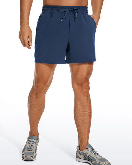 CRZ YOGA On the Travel Linerless Shorts with Pockets 5"