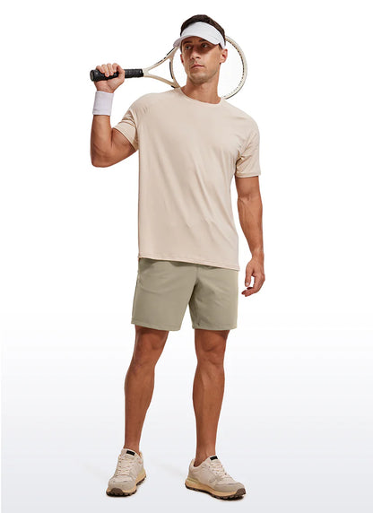 CRZ YOGA On the Travel Shorts 7"