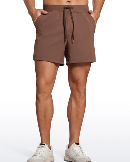 CRZ YOGA On the Travel Linerless Shorts with Pockets 5"