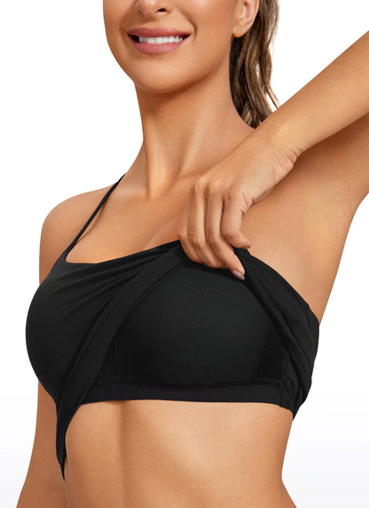 CRZ YOGA Butterluxe Waist Length Y Back Built in Bra Tank