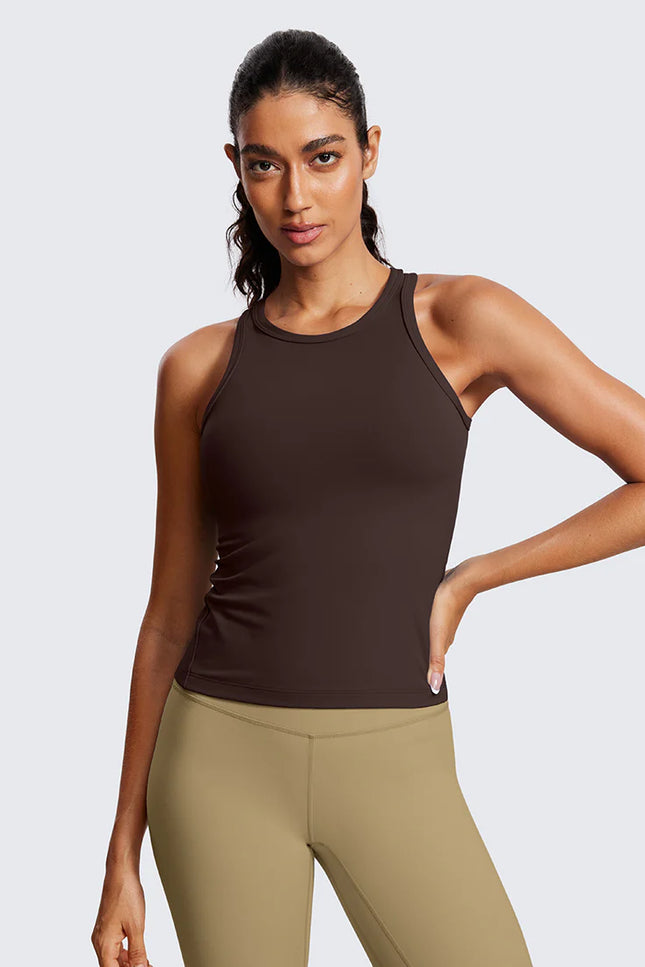 CRZ YOGA Butterluxe Waist Length Racerback Tank