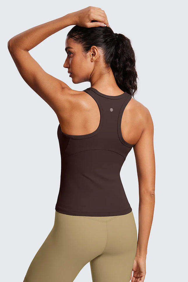 CRZ YOGA Butterluxe Waist Length Racerback Tank