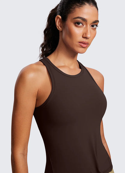 CRZ YOGA Butterluxe Waist Length Racerback Tank