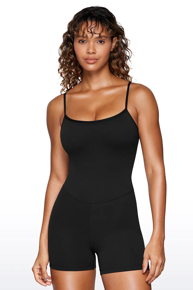 CRZ YOGA Butterluxe Thin Strap Short Bodysuit