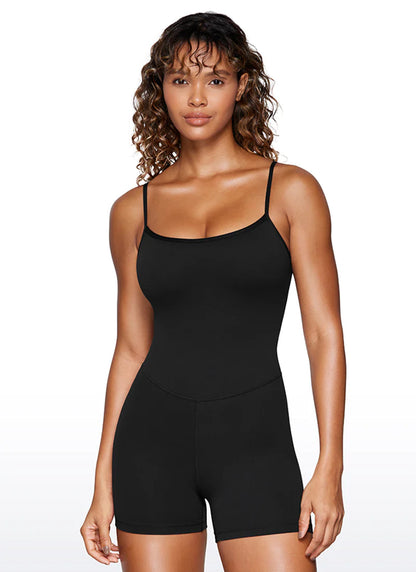 CRZ YOGA Butterluxe Thin Strap Short Bodysuit