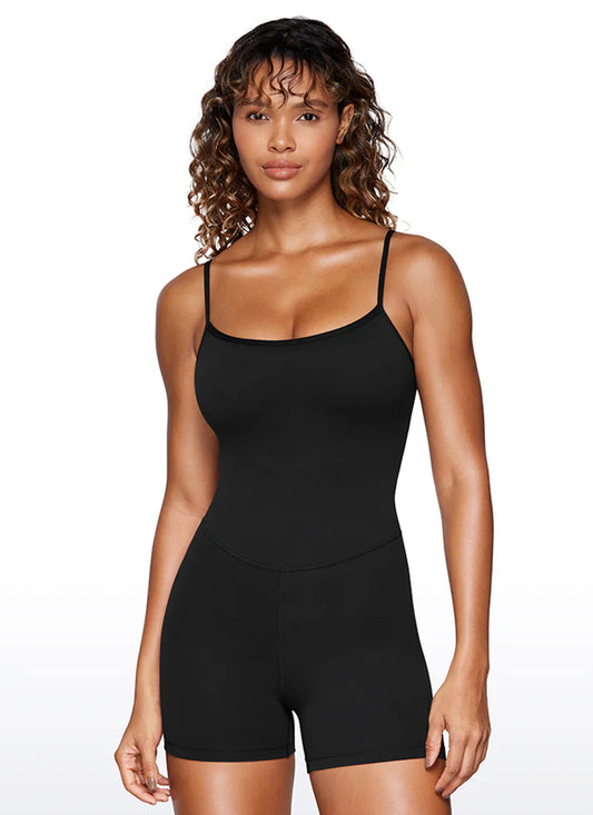 CRZ YOGA Butterluxe Thin Strap Short Bodysuit